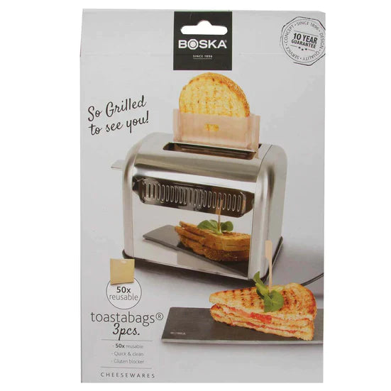 Brauðristarpokar - Toastabags®, þrír í setti