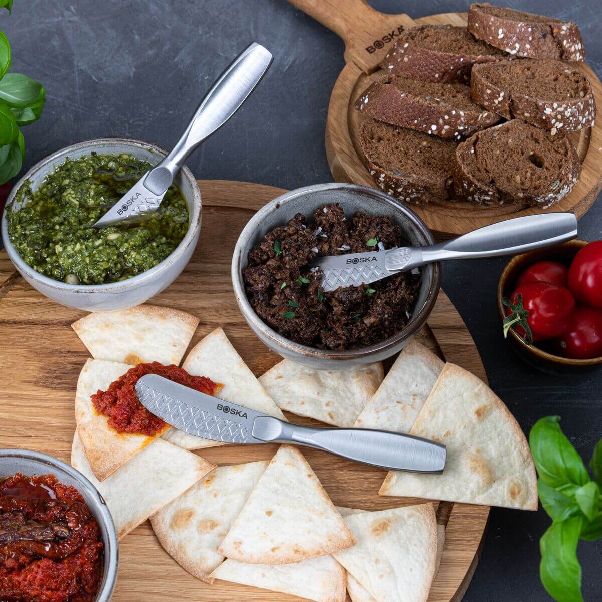 Smurhnífasett Monaco+ Mini