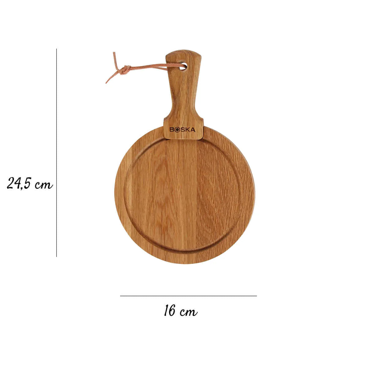 Ostabretti S hringlaga - 16 cm