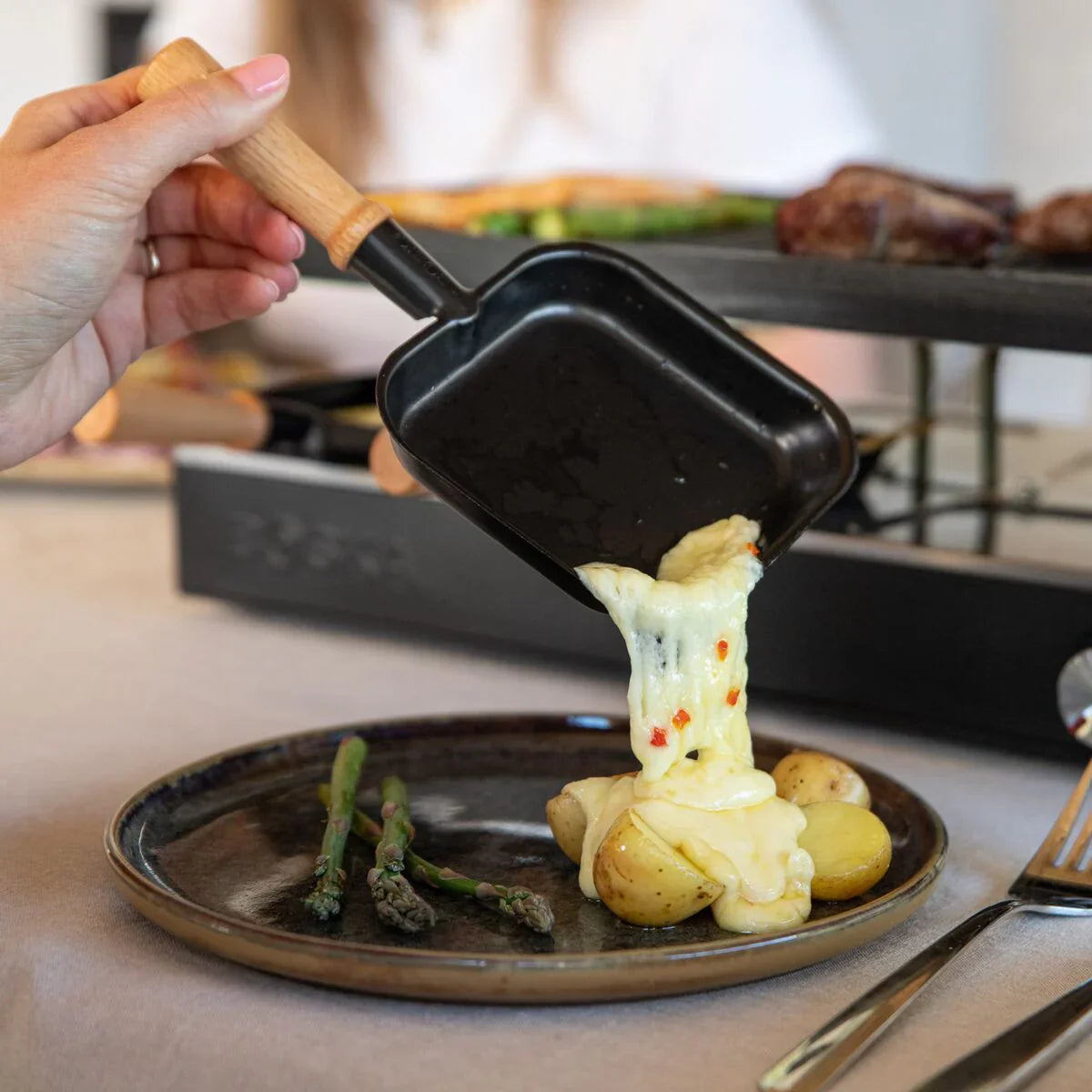 Raclette Gourmet Party – fyrir 8