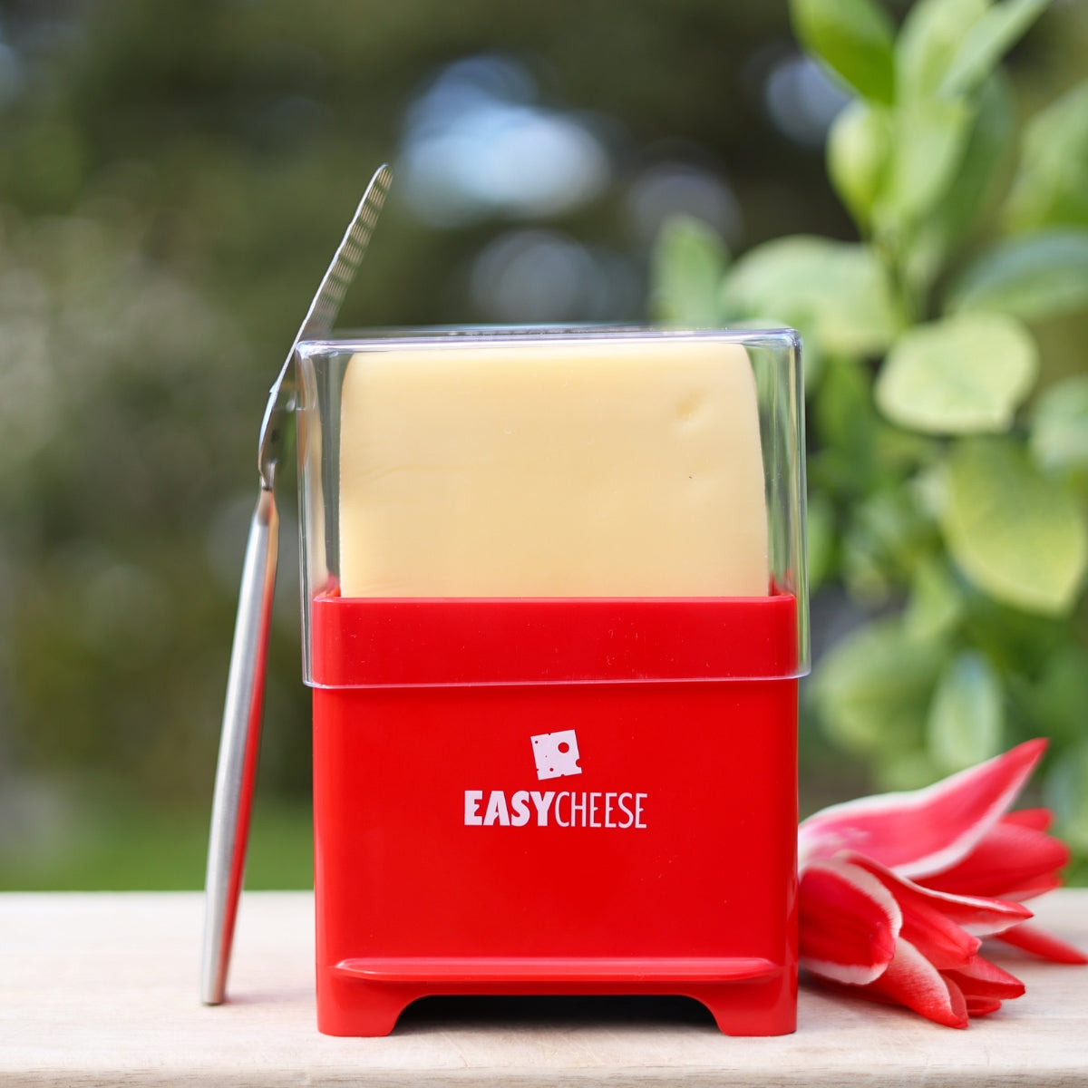 Pakkatilboð! EasyCheese Klassískt - Rautt og Monaco ostaskeri