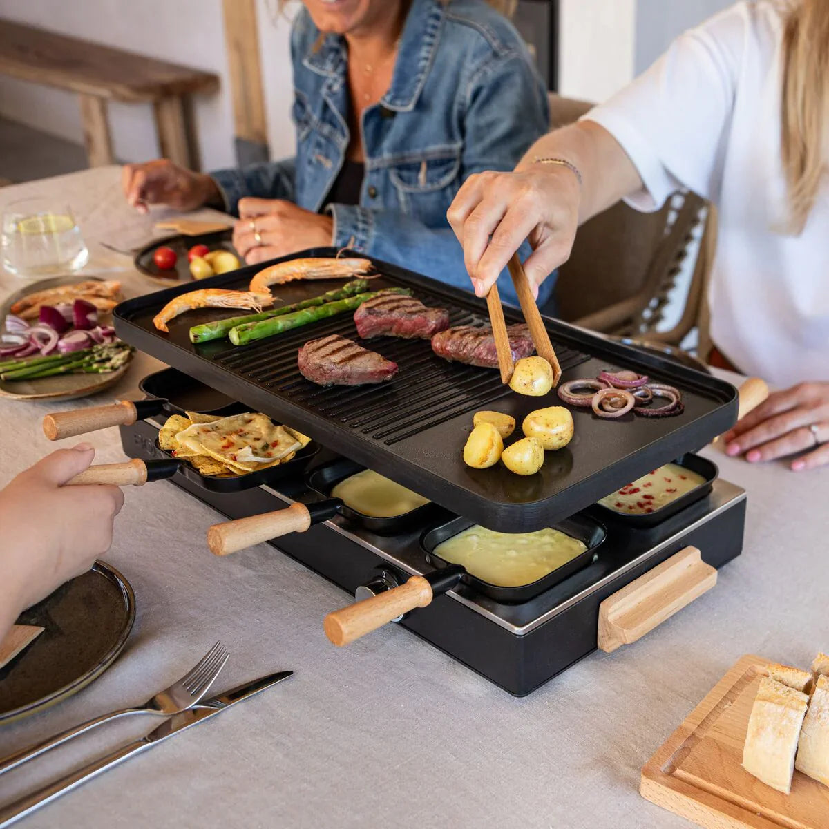 Raclette Gourmet Party – fyrir 8